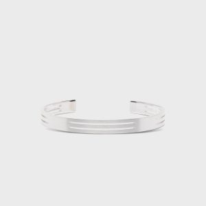 Le Gramme Grammes Punched Bracelet - Silver