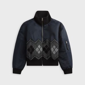 Loewe Bomber Jacket - Dark Navy