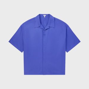 Loewe Short Sleeve Shirt - Indigo Blue