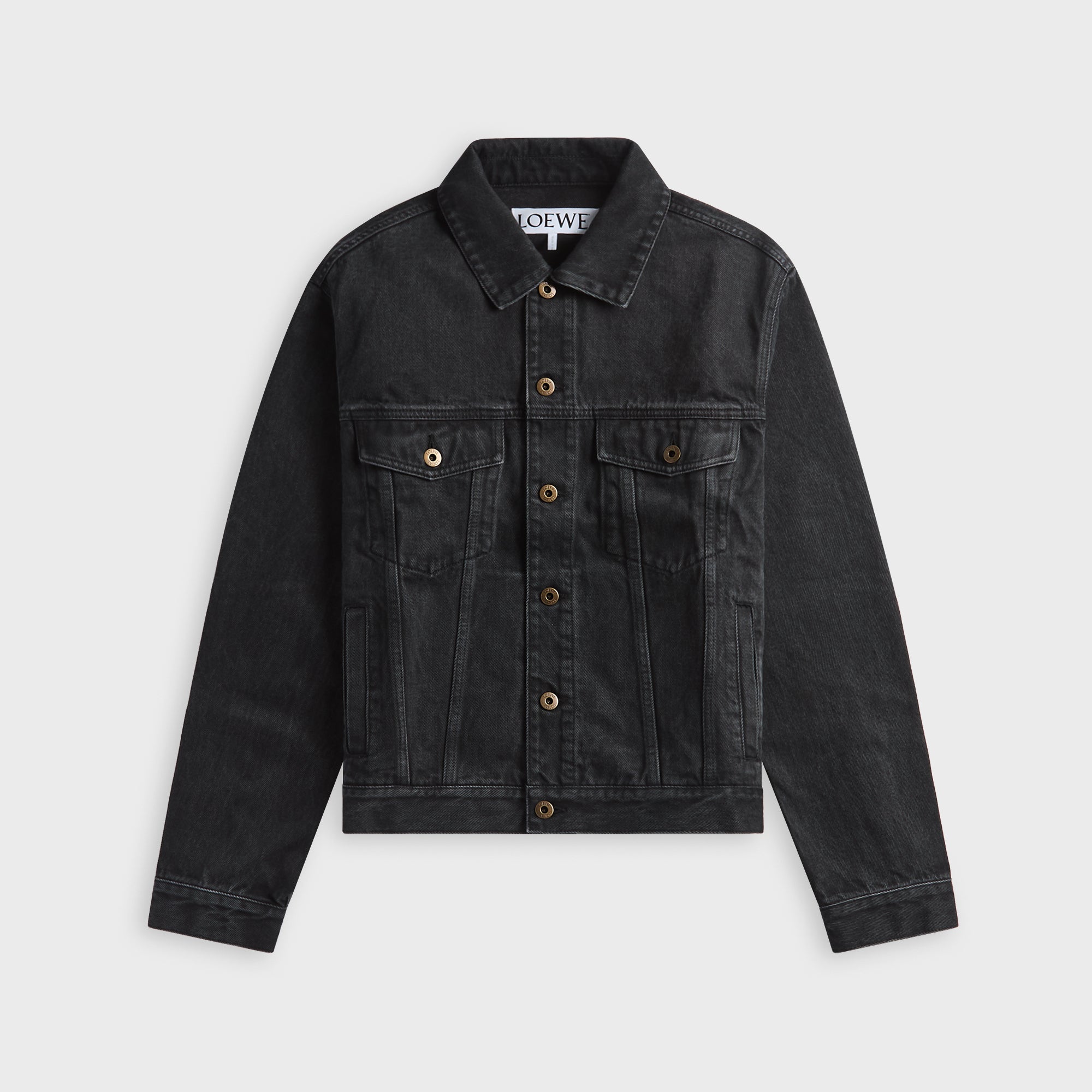 Loewe Anagram Denim Jacket - Black