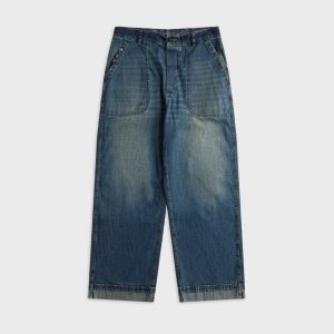 Maison Margiela Wide-Leg Jeans - Washed Blue