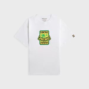 Martine Rose Oversized Tee - White Local Hero