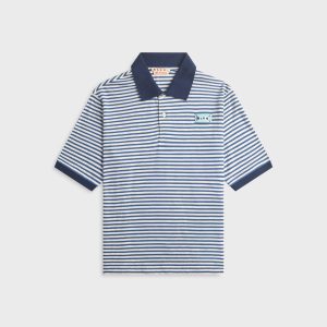 Marni Polo Neck Shirt - Royal