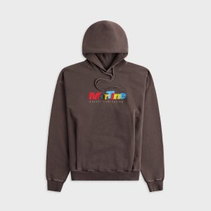 Martine Rose Classic Hoodie - Brown Washed
