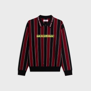 Martine Rose Logo Polo - Red / Black