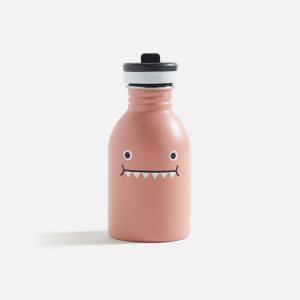 Noodoll Ricedino Water Bottle - Rose Pink