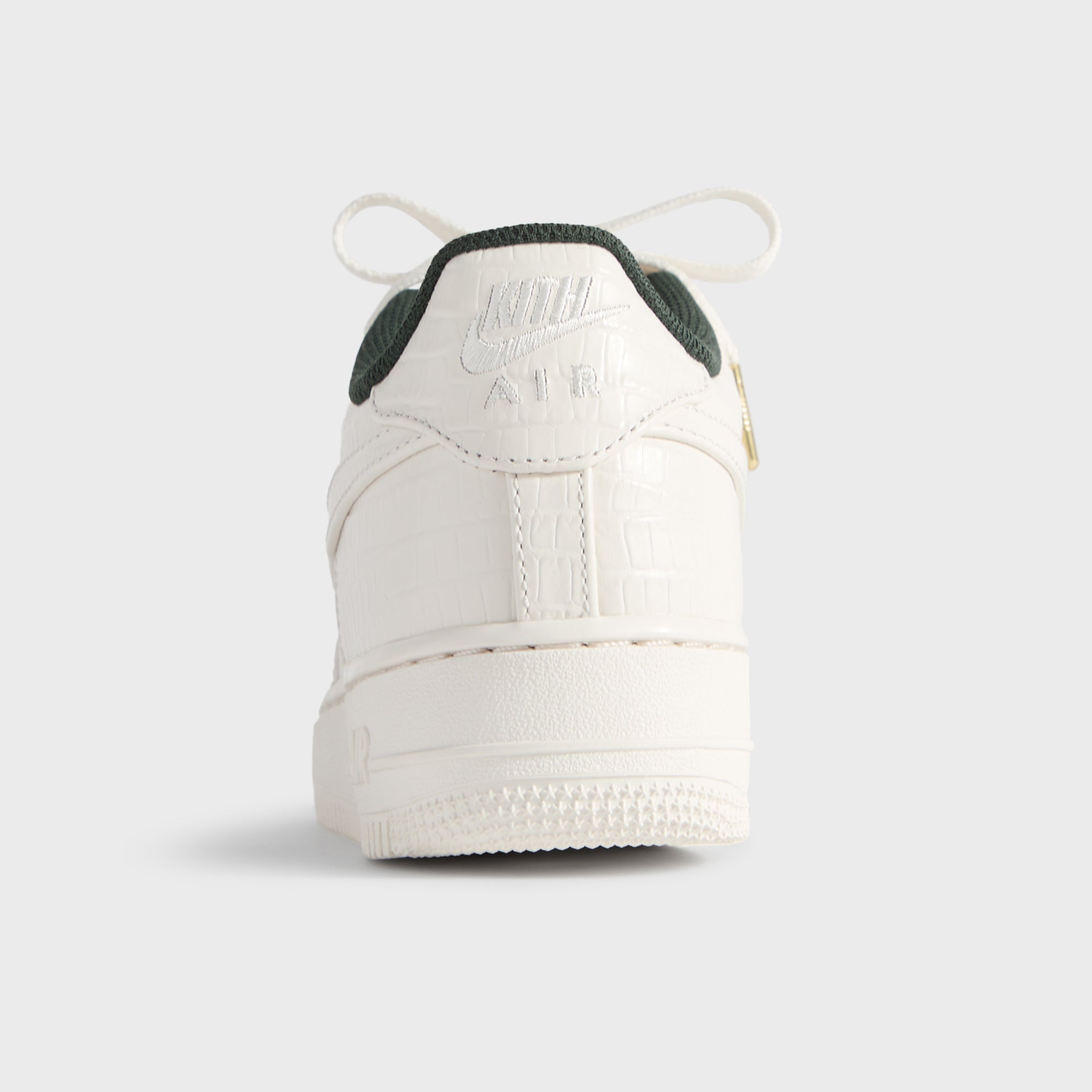 Kith for Nike GS Air Force 1 - Phantom / Black Spruce / Varsity Red - Image 9