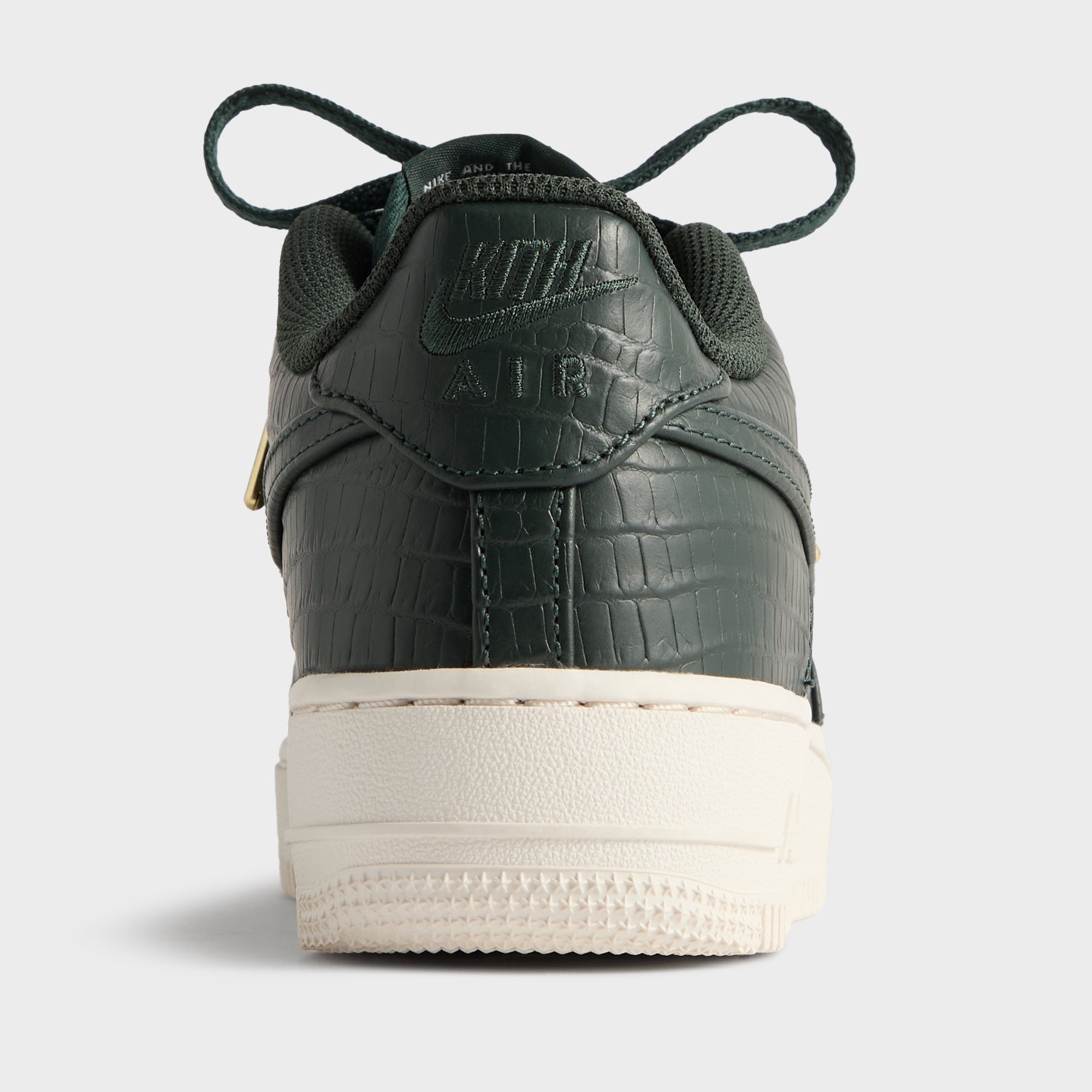 Kith for Nike GS Air Force 1 - Black Spruce / Phantom / Varsity Red - Image 9