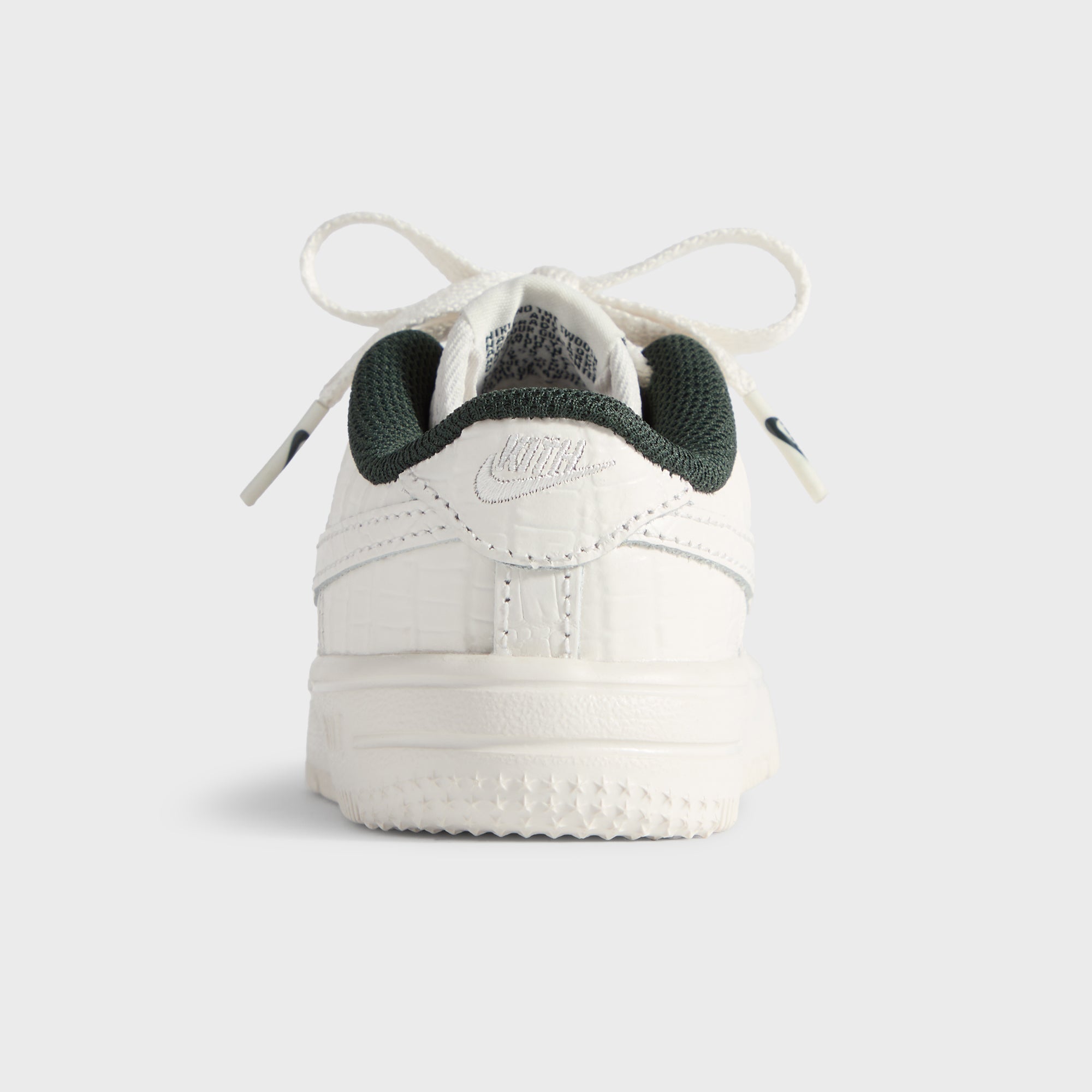 Kith for Nike TD Air Force 1 - Phantom / Black Spruce / Varsity Red - Image 9