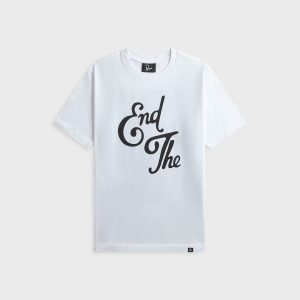 by Parra End The Loungechair Tee - White