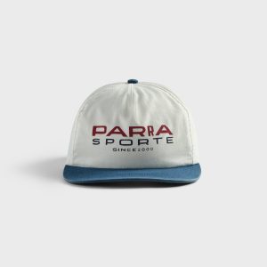 by Parra Sporte 5 Panel Cap - White