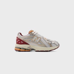New Balance PS 1906 - Silver Metallic / Monarch Burgundy
