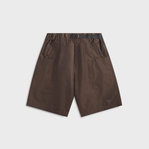 South2 West8 C/PE Twill Belted C.S.Short - Brown