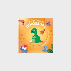 Simon & Schuster Flip Flap Facts Dinosaurs