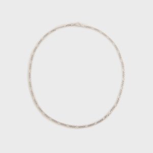 Tom Wood Bo Medium Chain - Silver