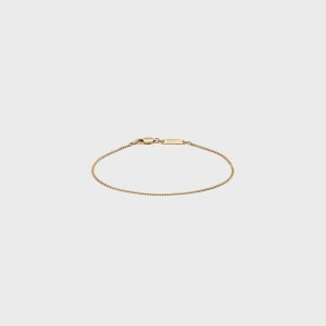 Tom Wood Jil Bracelet 7.7 - Gold