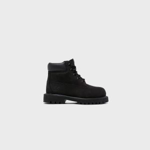 Timberland Toddler 6-Inch Lace Up Waterproof Boot - Black