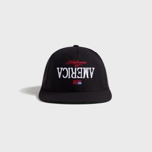 Willy Chavarria Welcome To America Cap - Black