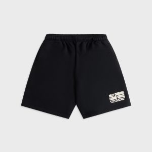 Willy Chavarria Fashion Services Buffalo Sweatshort - Black