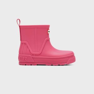 Hunter Big Kids Grace Waterproof Boots - Light Pink